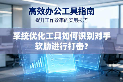 系统优化工具如何识别对手软肋进行打击？