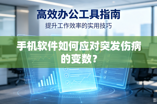 手机软件如何应对突发伤病的变数？