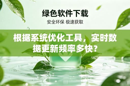 根据系统优化工具，实时数据更新频率多快？