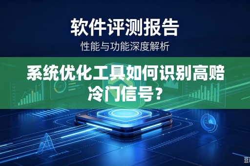 系统优化工具如何识别高赔冷门信号？