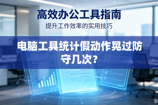 电脑工具统计假动作晃过防守几次？