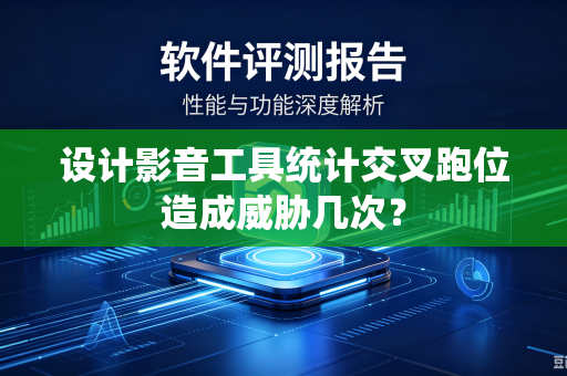设计影音工具统计交叉跑位造成威胁几次？