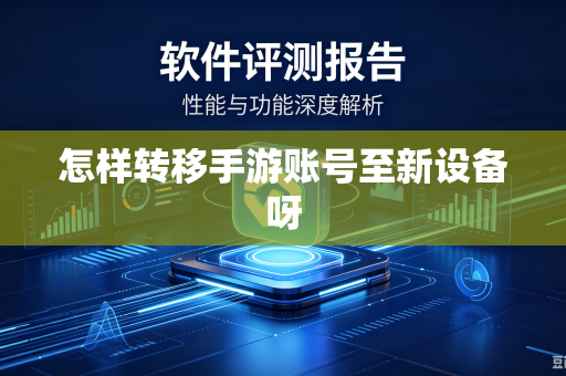 怎样转移手游账号至新设备呀