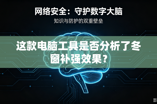 这款电脑工具是否分析了冬窗补强效果？
