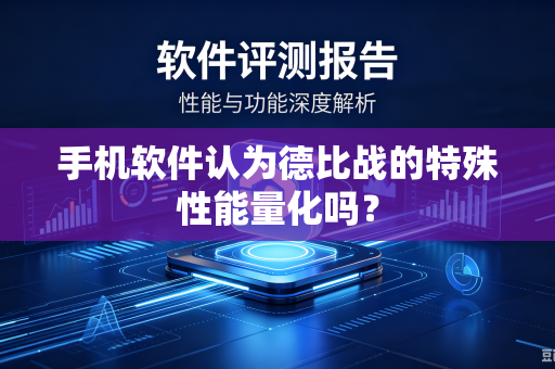 手机软件认为德比战的特殊性能量化吗？
