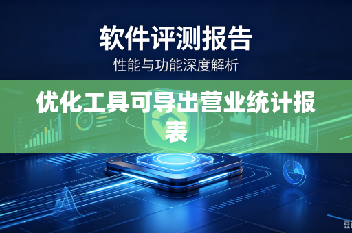 优化工具可导出营业统计报表