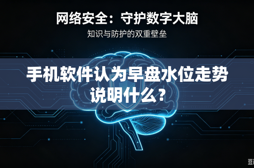 手机软件认为早盘水位走势说明什么？