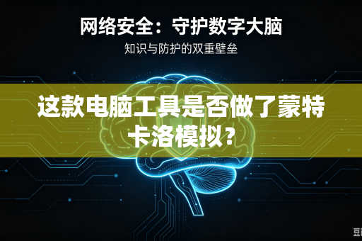 这款电脑工具是否做了蒙特卡洛模拟？