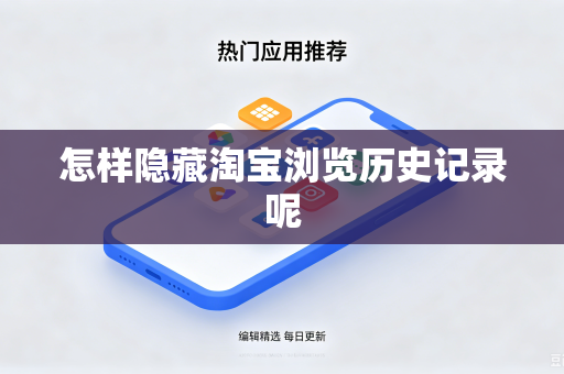 怎样隐藏淘宝浏览历史记录呢
