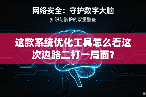 这款系统优化工具怎么看这次边路二打一局面？