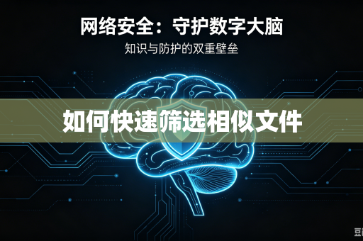 如何快速筛选相似文件