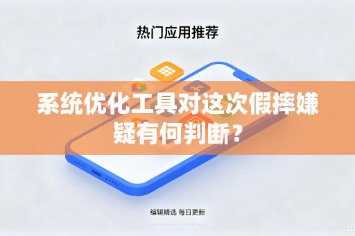 系统优化工具对这次假摔嫌疑有何判断?-第1张图片-电脑手机工具软件下载 - 免费实用工具合集 | 联启科技 系统优化工具对这次假摔嫌疑有何判断?-第1张图片-电脑手机工具软件下载 - 免费实用工具合集 | 联启科技