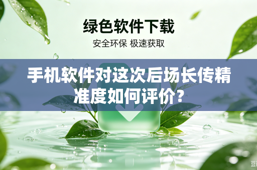 手机软件对这次后场长传精准度如何评价？
