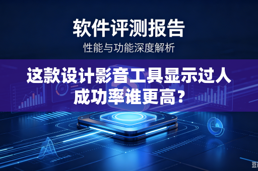 这款设计影音工具显示过人成功率谁更高？