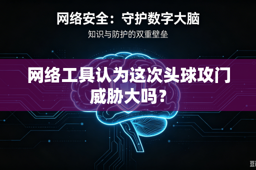 网络工具认为这次头球攻门威胁大吗？