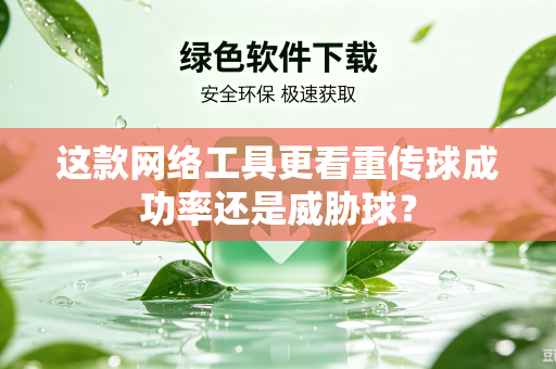 这款网络工具更看重传球成功率还是威胁球？