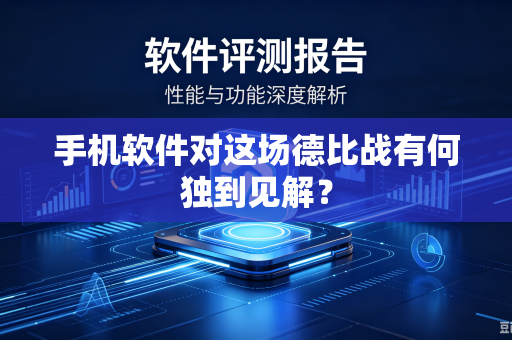 手机软件对这场德比战有何独到见解？