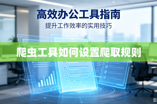 爬虫工具如何设置爬取规则