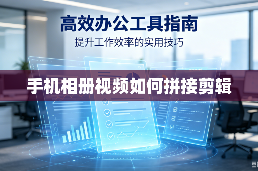 手机相册视频如何拼接剪辑