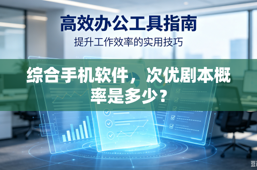 综合手机软件，次优剧本概率是多少？