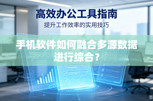 手机软件如何融合多源数据进行综合？