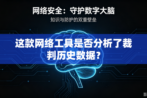 这款网络工具是否分析了裁判历史数据？
