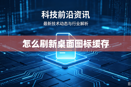 怎么刷新桌面图标缓存