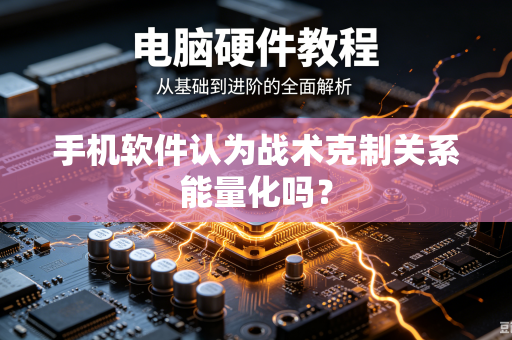 手机软件认为战术克制关系能量化吗？