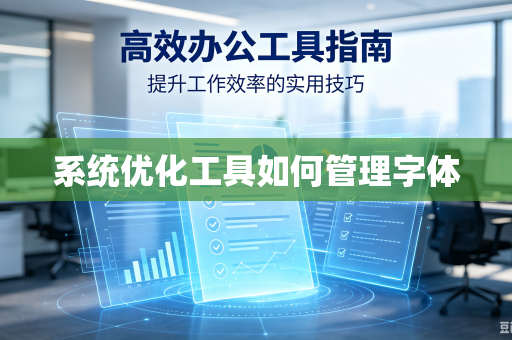系统优化工具如何管理字体
