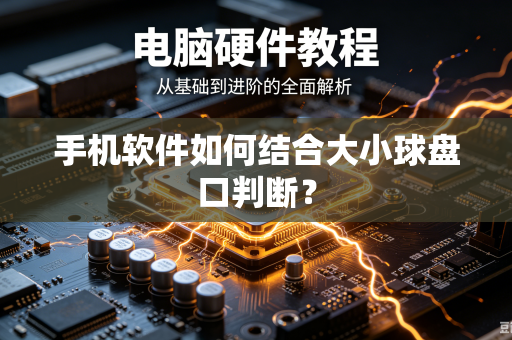 手机软件如何结合大小球盘口判断？