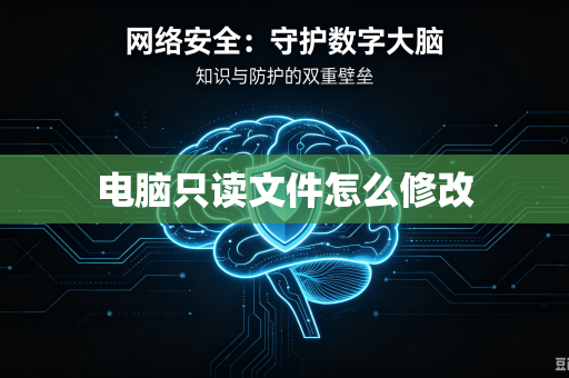 电脑只读文件怎么修改