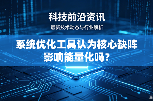 系统优化工具认为核心缺阵影响能量化吗？