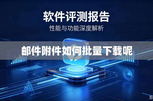邮件附件如何批量下载呢