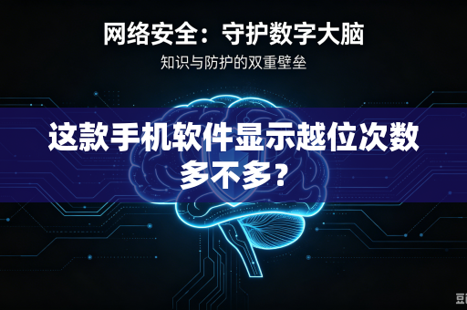 这款手机软件显示越位次数多不多？