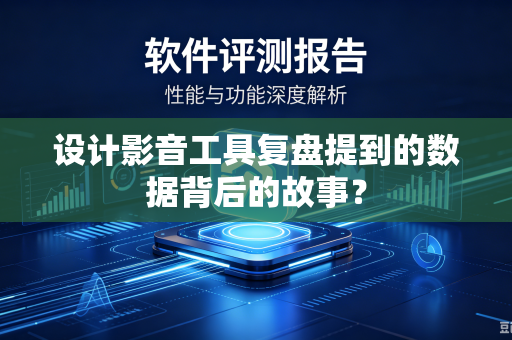 设计影音工具复盘提到的数据背后的故事？