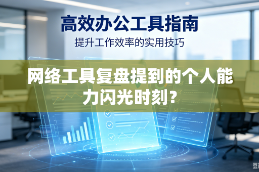 网络工具复盘提到的个人能力闪光时刻？