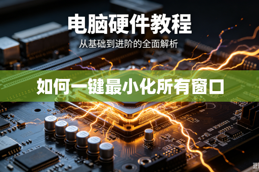 如何一键最小化所有窗口