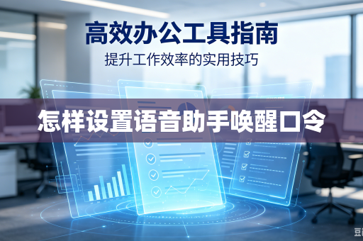 怎样设置语音助手唤醒口令