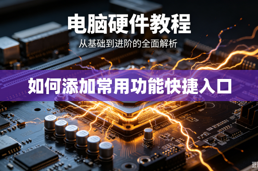 如何添加常用功能快捷入口