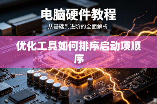 优化工具如何排序启动项顺序