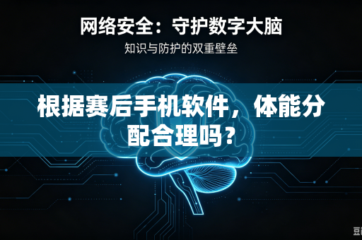 根据赛后手机软件，体能分配合理吗？