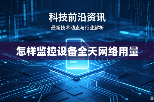 怎样监控设备全天网络用量