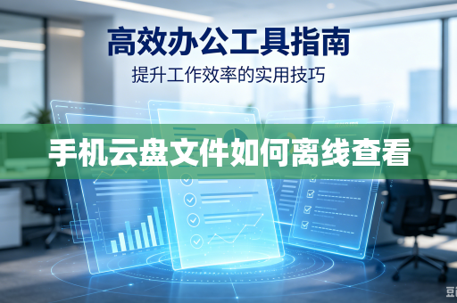 手机云盘文件如何离线查看