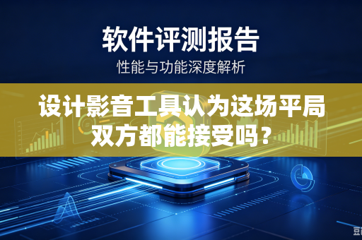 设计影音工具认为这场平局双方都能接受吗？