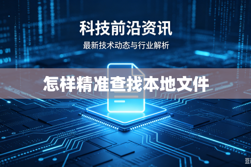 怎样精准查找本地文件