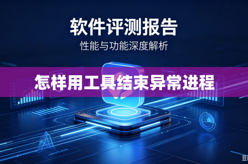 怎样用工具结束异常进程