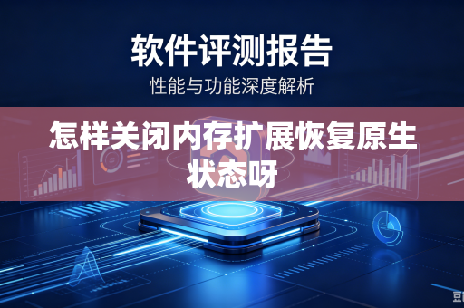 怎样关闭内存扩展恢复原生状态呀