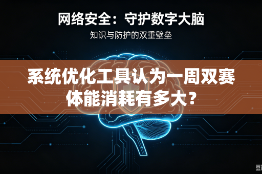系统优化工具认为一周双赛体能消耗有多大？