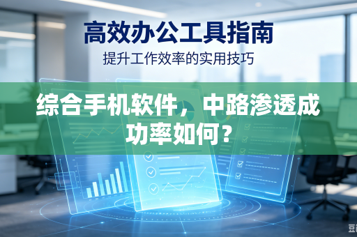 综合手机软件，中路渗透成功率如何？