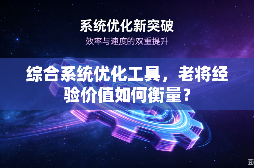 综合系统优化工具，老将经验价值如何衡量？